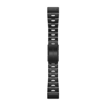 Pasek quickfit 26mm Tytanowa bransoleta z otworami i szarą powłoką węglową  [010-12864-09]
