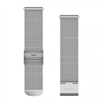 Garmin pasek QR 20mm srebrny milanese [010-12924-23]