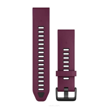 Garmin pasek QF 20mm bordowo-grafitowy  [010-13391-04]