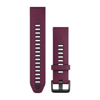 Garmin pasek QF 20mm bordowo-grafitowy  [010-13391-04]