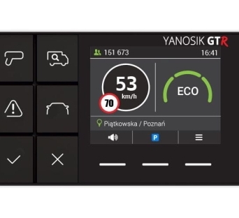Yanosik GTR + roczna transmisja danych
