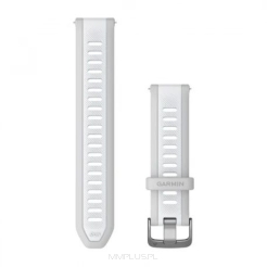 Garmin pasek QR 20mm mglistoszary/biały [010-11251-AH]