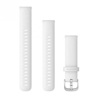 Garmin pasek QR 18mm biały [010-12932-0B]