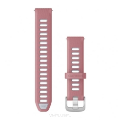 Garmin pasek QR 18mm jasnoróżowy/brudnobiały [010-11251-A5]