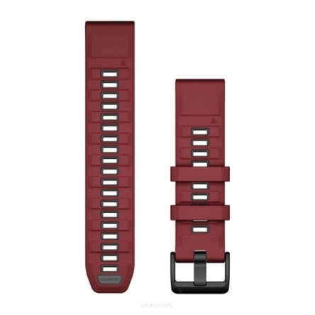 Garmin pasek QF 22mm marsalowo-grafitowy [010-13392-06]