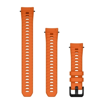 Pasek 20mm silikon ember orange [010-13397-03]