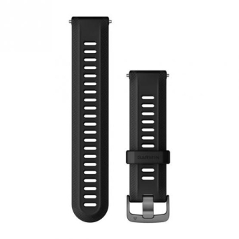 Garmin pasek 22mm czarny [010-11251-3S] 