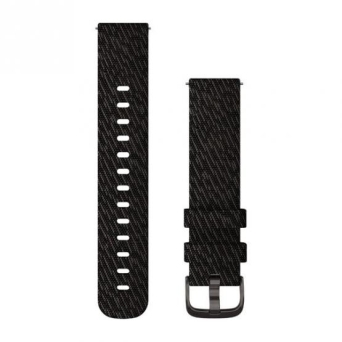 Garmin pasek QR 20mm nylon black pepper [010-12924-13]