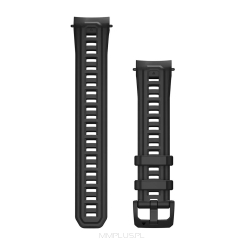 Pasek 22mm silikon czarny [010-13398-01]