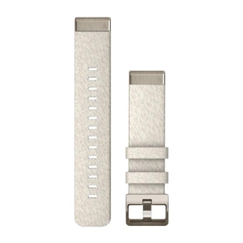 Garmin pasek nylonowy QF 20mm kremowy/złoty  [010-13279-08]