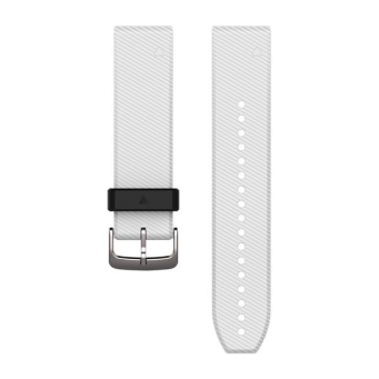 Pasek silikonowy quickfit 22 mm biały [010-12500-01]