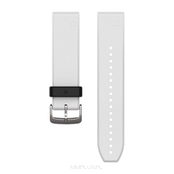 Pasek silikonowy quickfit 22 mm biały [010-12500-01]